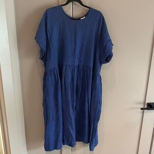 Beaton “River” Royal Blue Dress